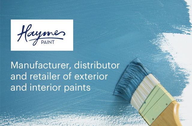 Painting a path to growth with Haymes Paints